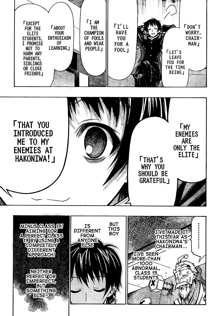 Read Medaka Box chapter 57 image 10 on Lezhin