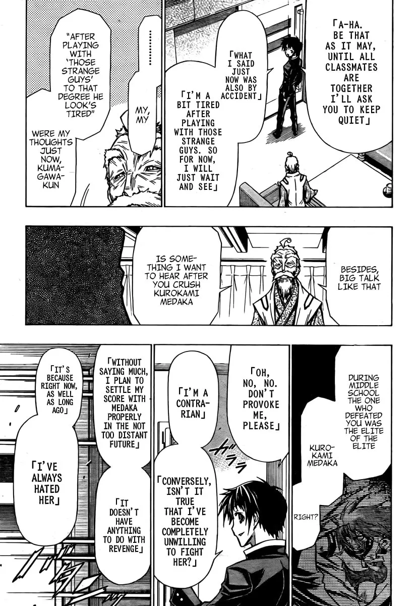 Read Medaka Box chapter 57 image 12 on Lezhin