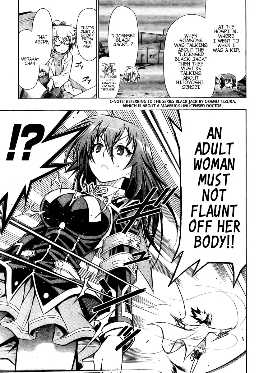 Read Medaka Box chapter 58 image 10 on Lezhin