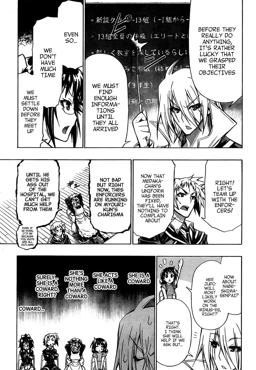 Read Medaka Box chapter 61 image 16 on Lezhin