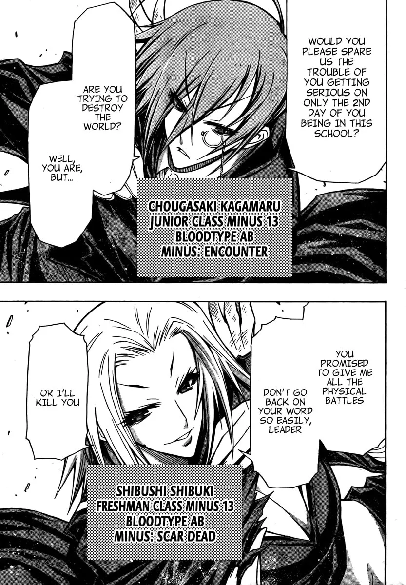 Read Medaka Box chapter 63 image 12 on Lezhin