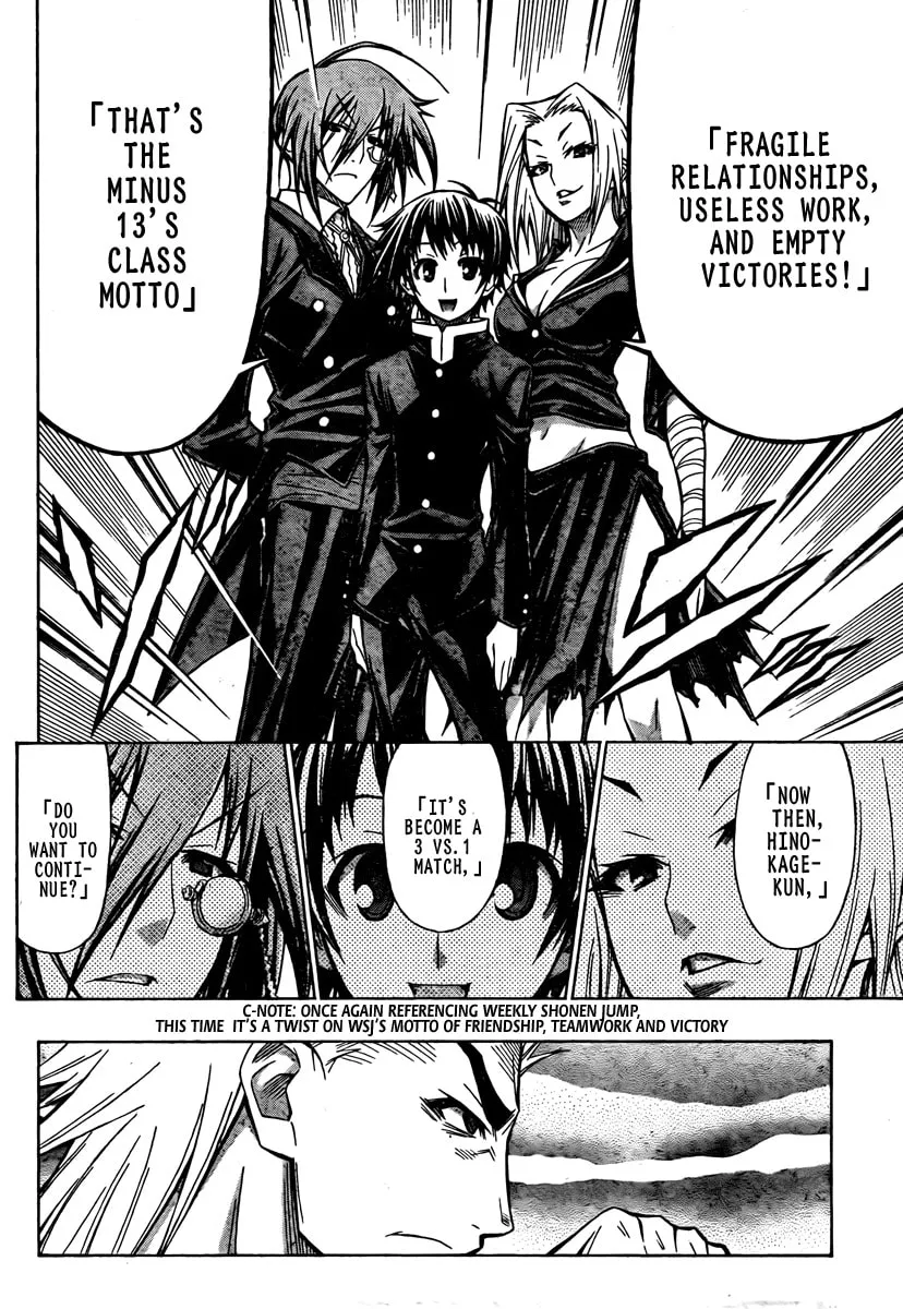 Read Medaka Box chapter 63 image 15 on Lezhin
