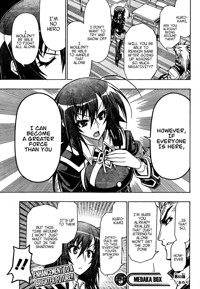 Read Medaka Box chapter 63 image 18 on Lezhin