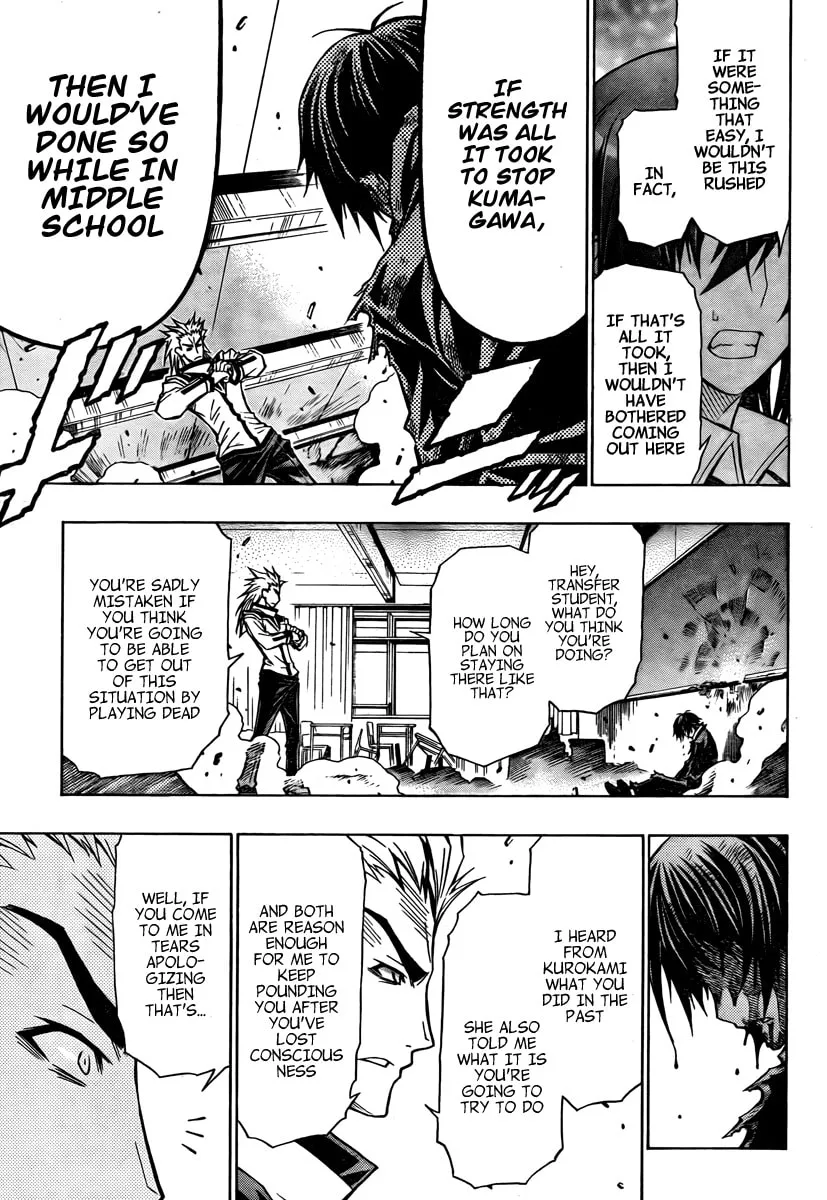Read Medaka Box chapter 63 image 6 on Lezhin