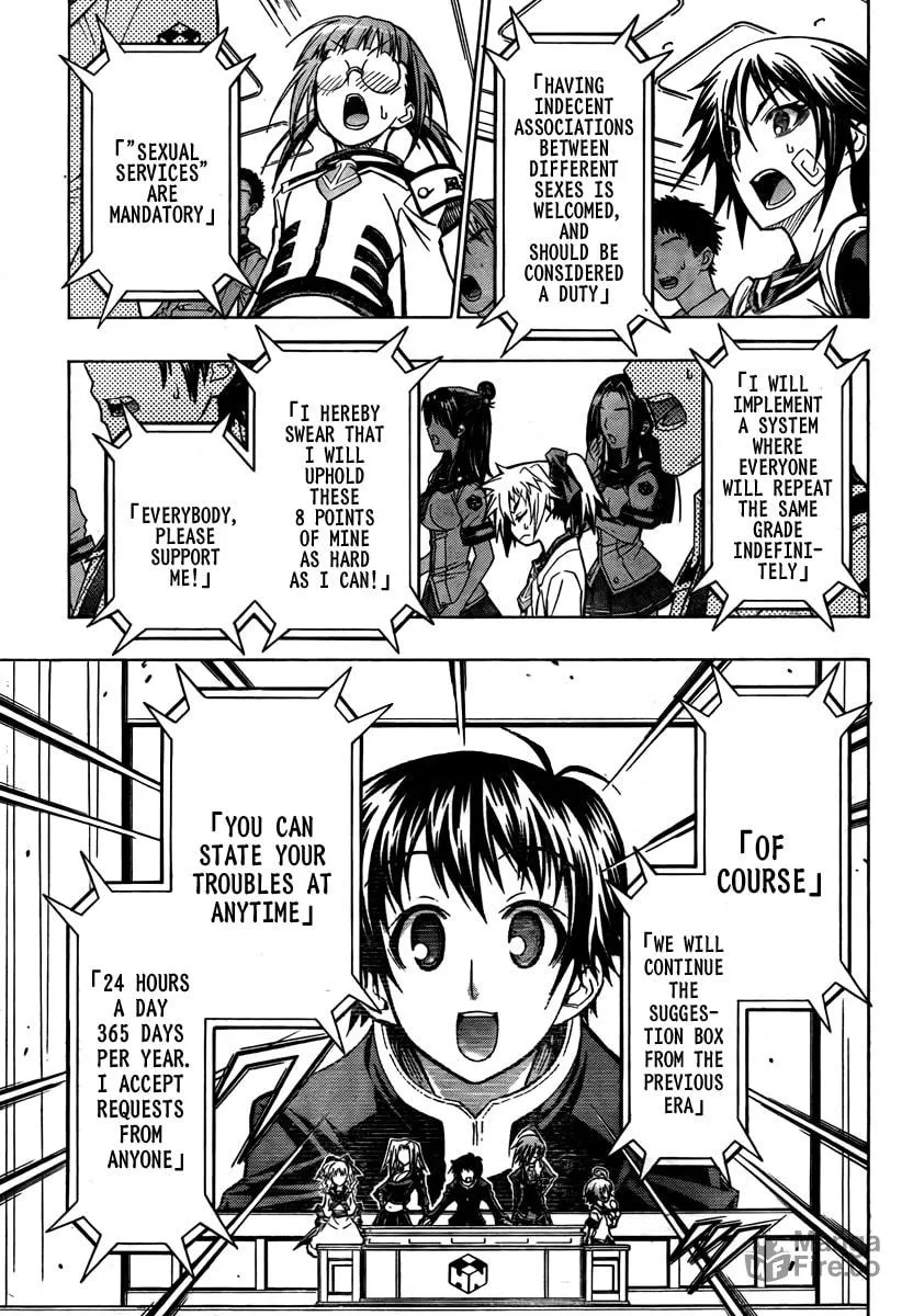 Read Medaka Box chapter 65 image 14 on Lezhin