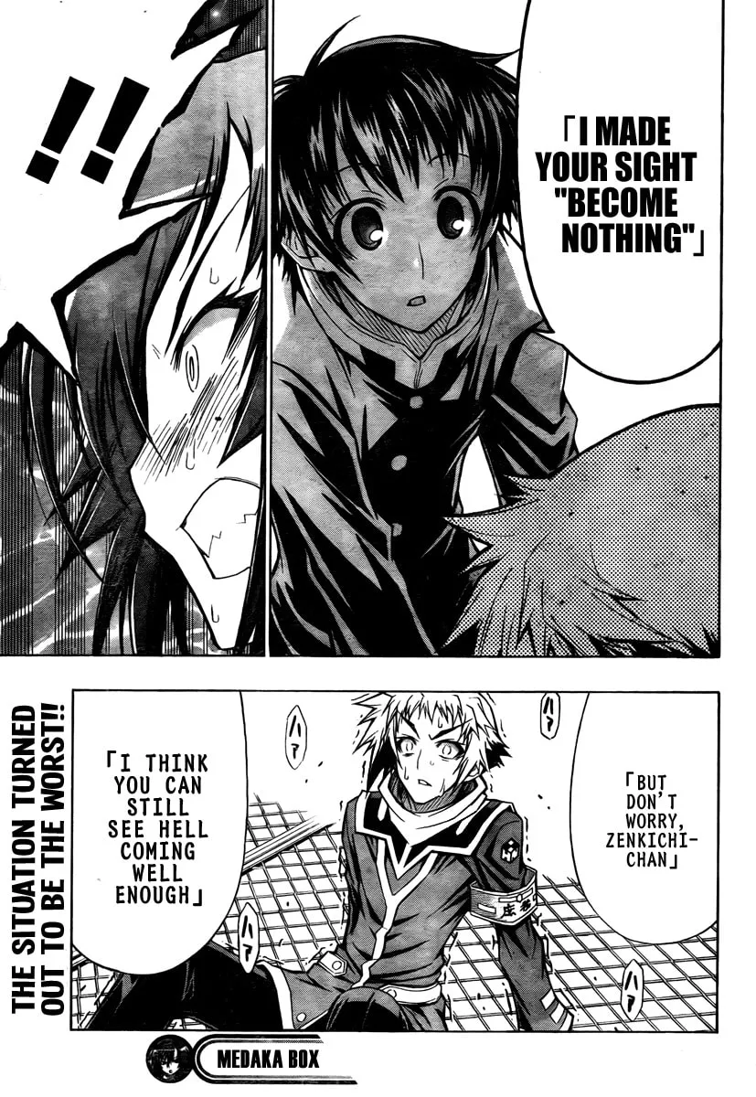 Read Medaka Box chapter 69 image 18 on Lezhin