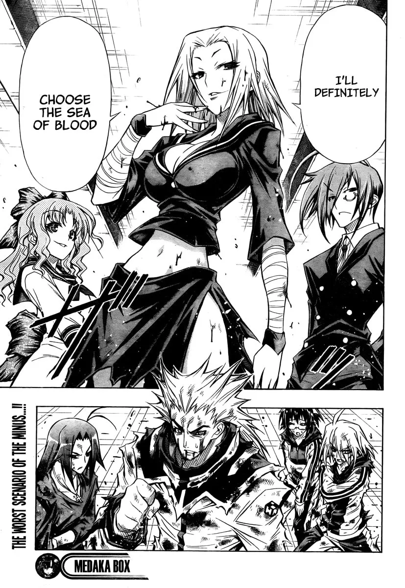 Read Medaka Box chapter 71 image 18 on Lezhin