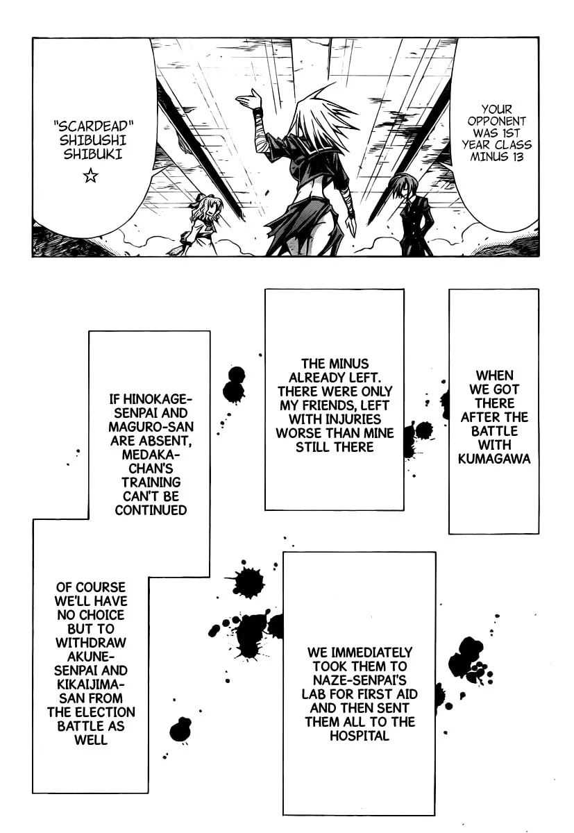 Read Medaka Box chapter 72 image 15 on Lezhin