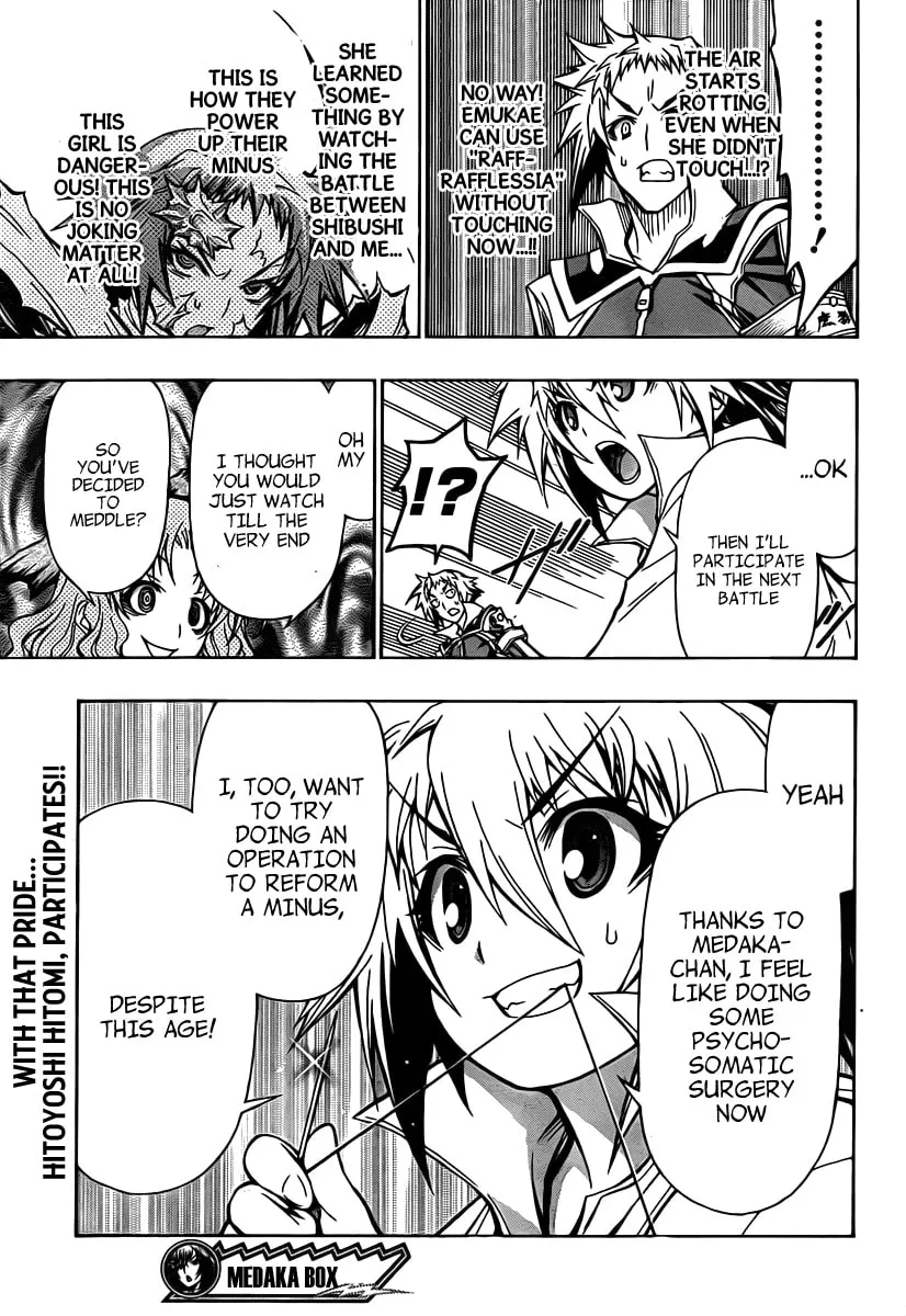 Read Medaka Box chapter 78 image 18 on Lezhin
