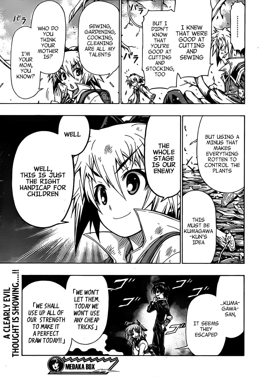 Read Medaka Box chapter 79.1 image 23 on Lezhin