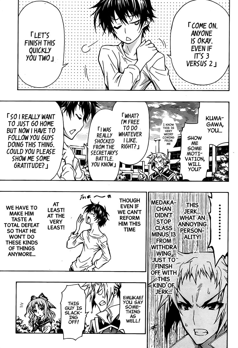 Read Medaka Box chapter 79.1 image 5 on Lezhin