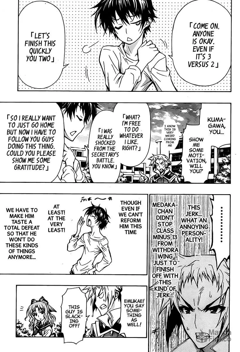 Read Medaka Box chapter 79 image 4 on Lezhin