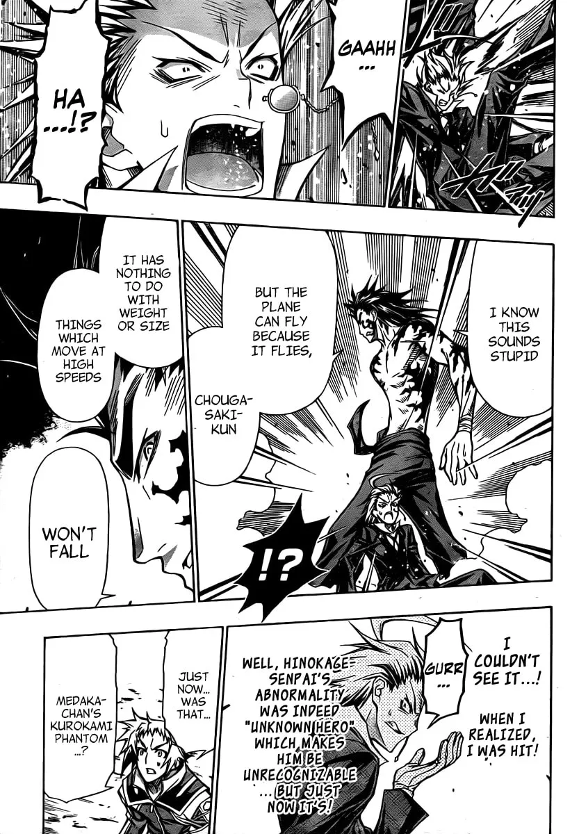 Read Medaka Box chapter 85 image 15 on Lezhin