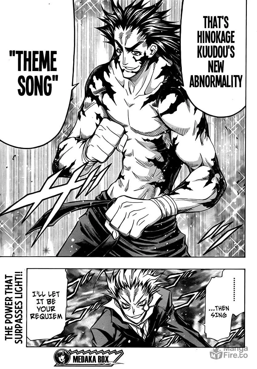 Read Medaka Box chapter 85 image 17 on Lezhin