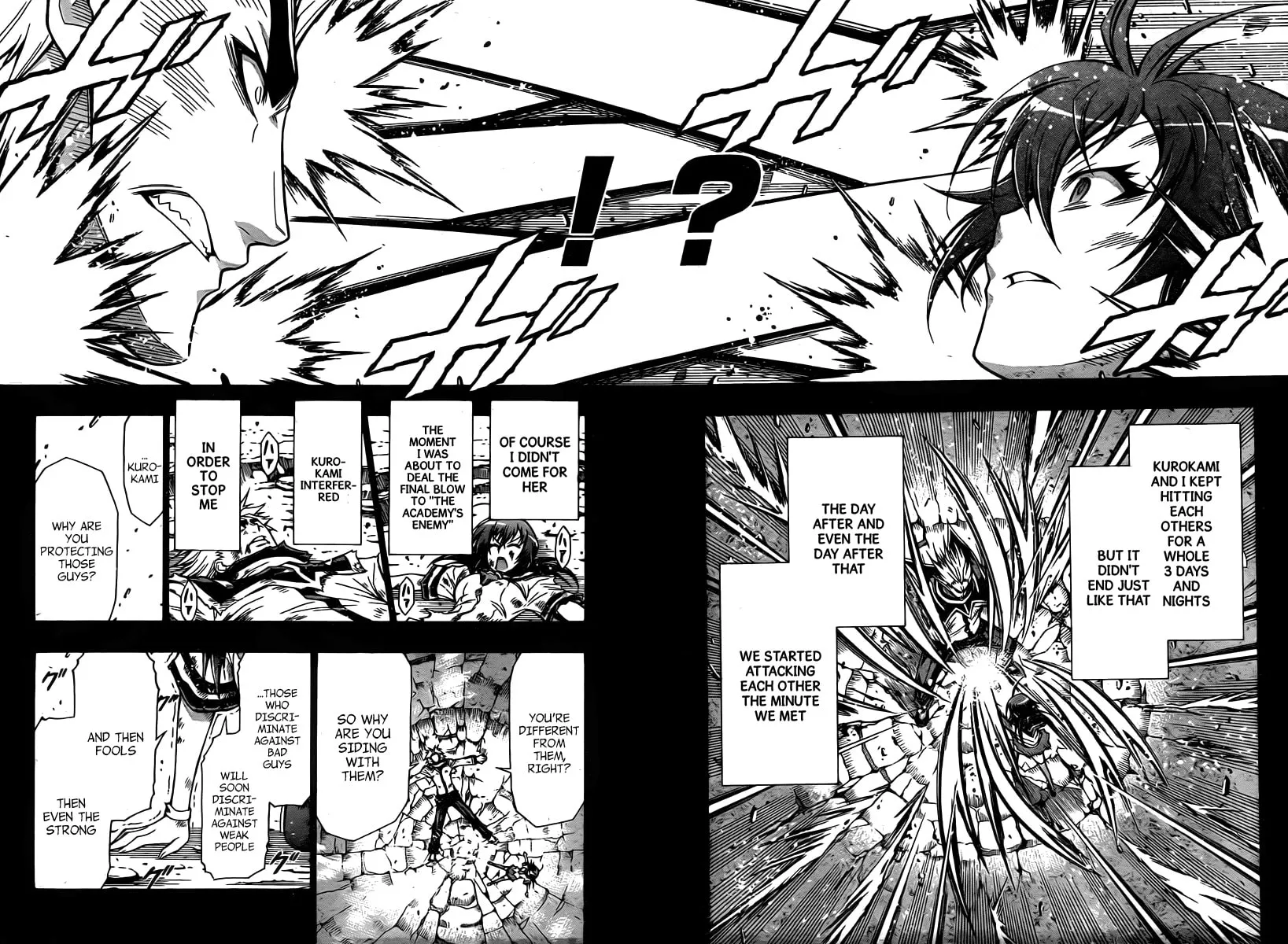 Read Medaka Box chapter 85 image 5 on Lezhin