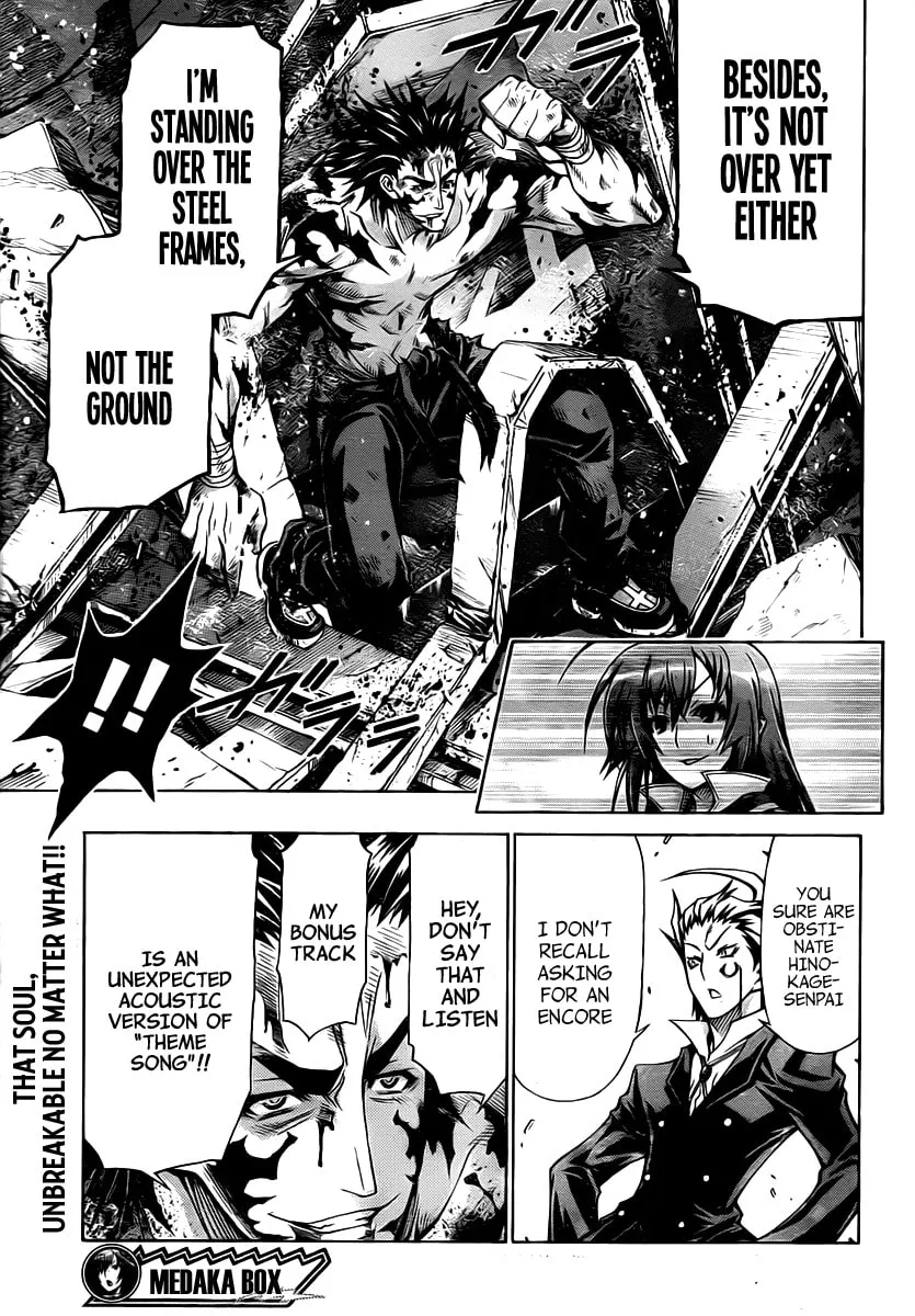 Read Medaka Box chapter 86 image 18 on Lezhin