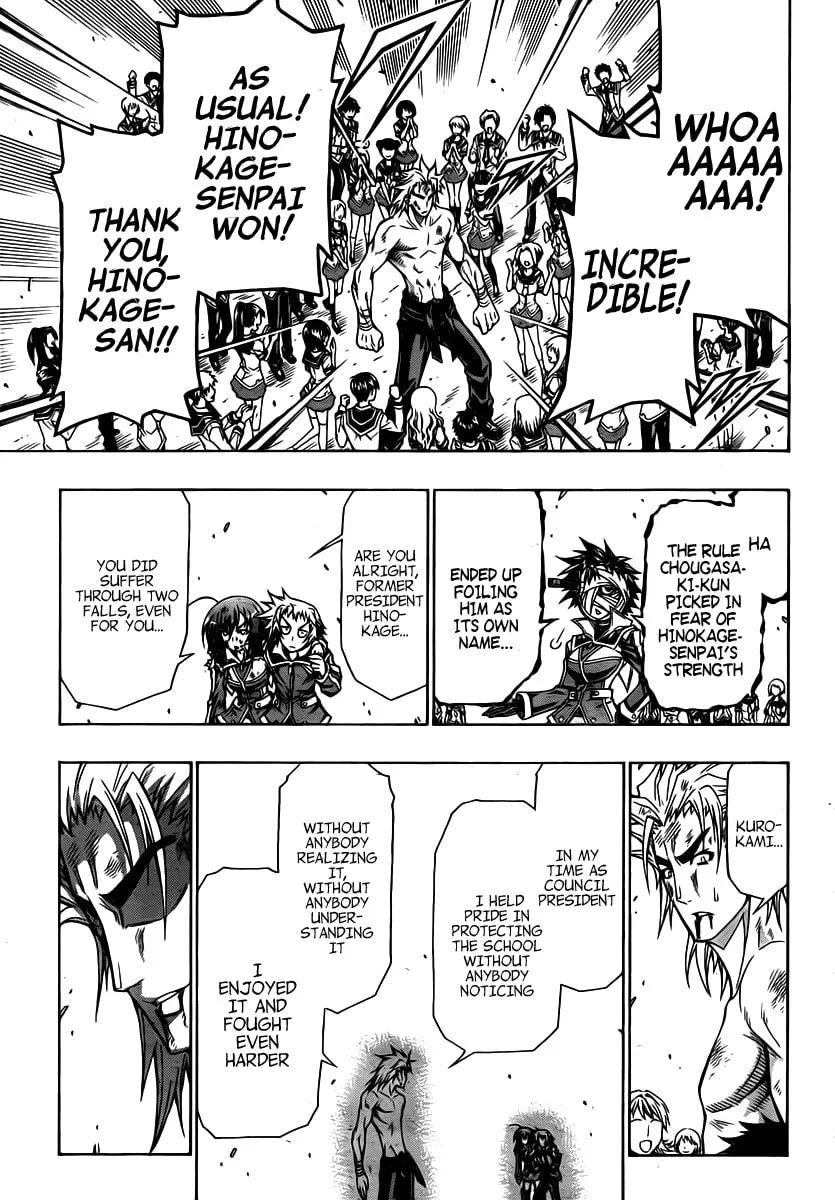Read Medaka Box chapter 87 image 16 on Lezhin