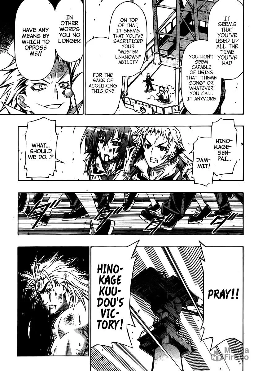 Read Medaka Box chapter 87 image 8 on Lezhin