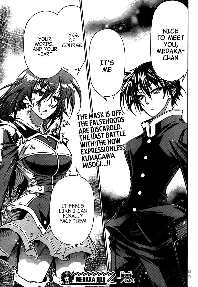 Read Medaka Box chapter 88 image 17 on Lezhin