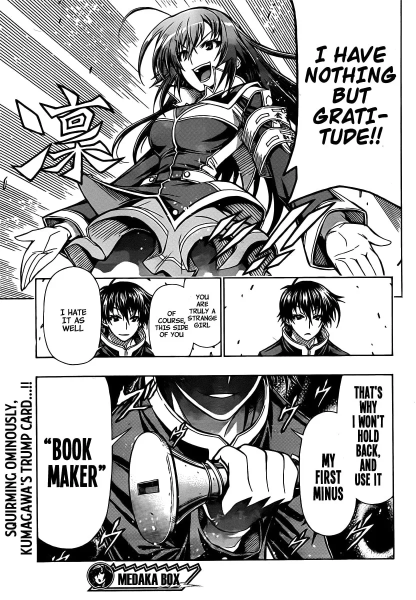 Read Medaka Box chapter 89 image 18 on Lezhin