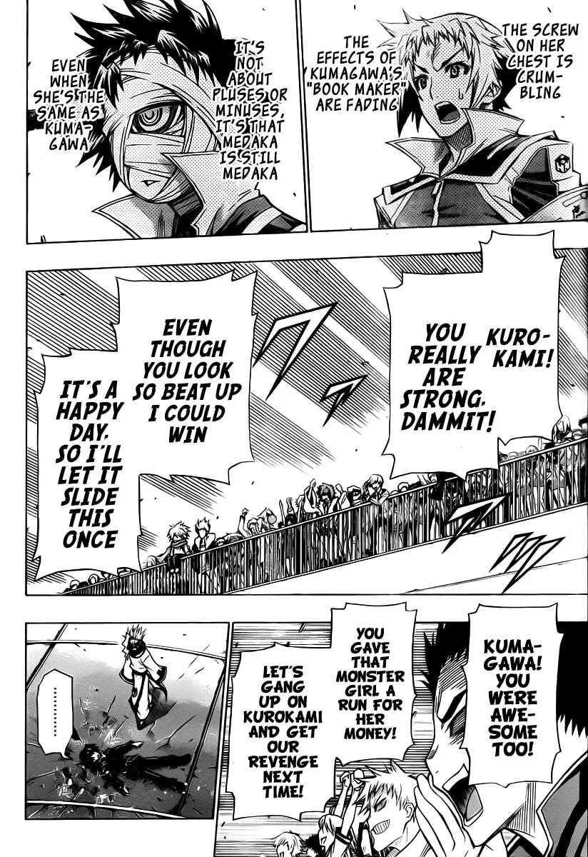 Read Medaka Box chapter 92 image 1 on Lezhin