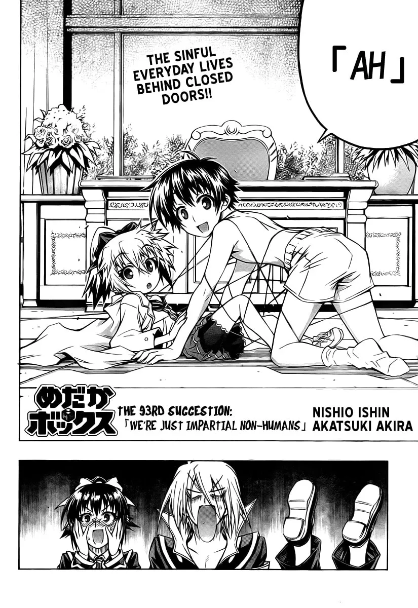 Read Medaka Box chapter 93 image 1 on Lezhin