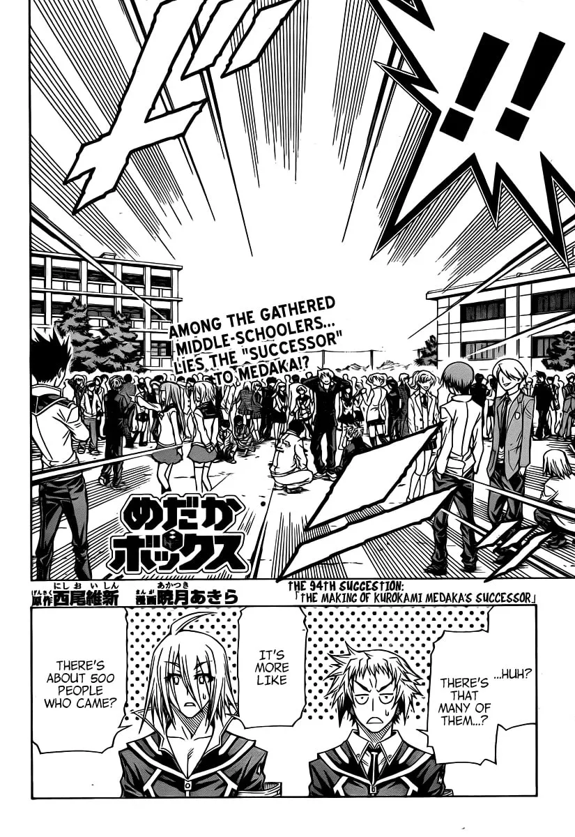 Read Medaka Box chapter 94 image 1 on Lezhin