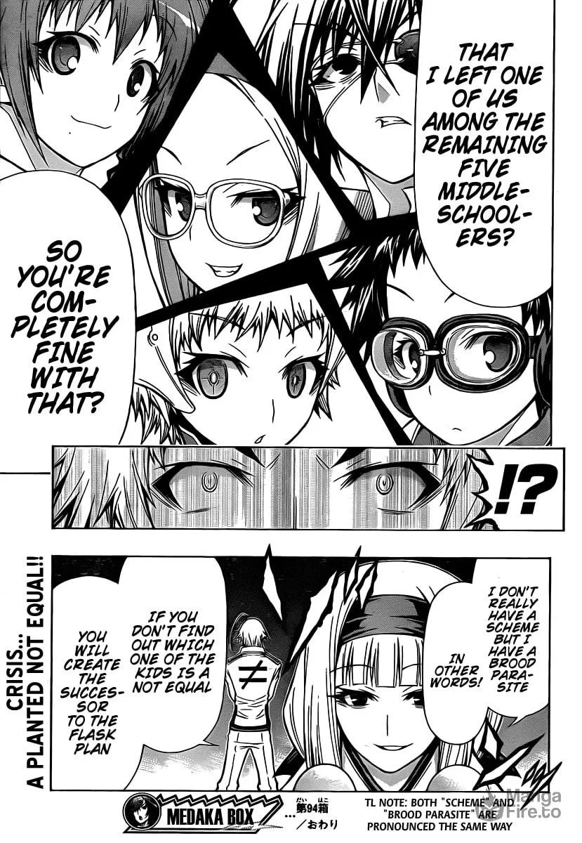 Read Medaka Box chapter 94 image 17 on Lezhin