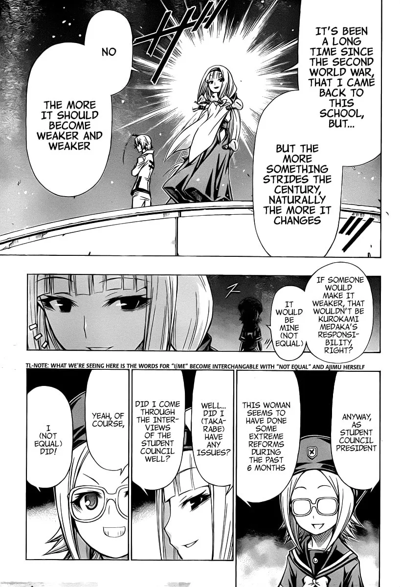 Read Medaka Box chapter 95 image 16 on Lezhin