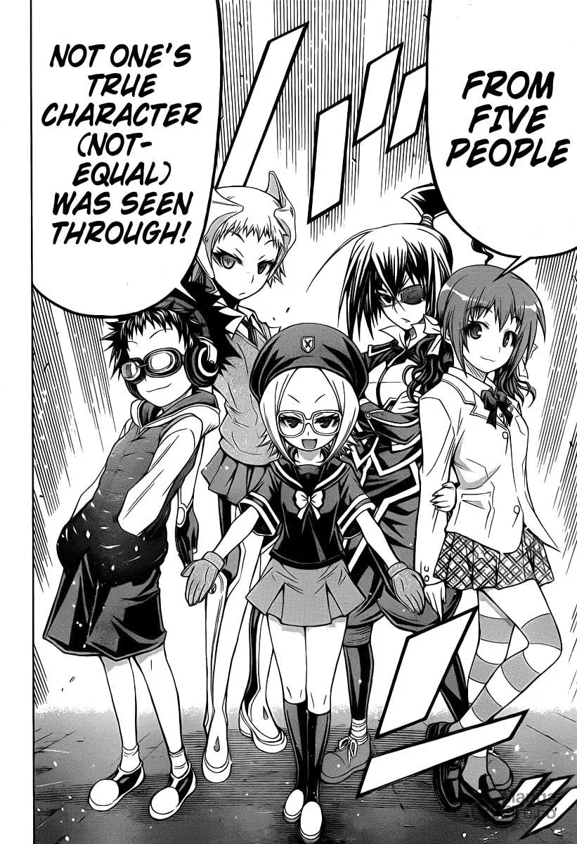 Read Medaka Box chapter 95 image 17 on Lezhin