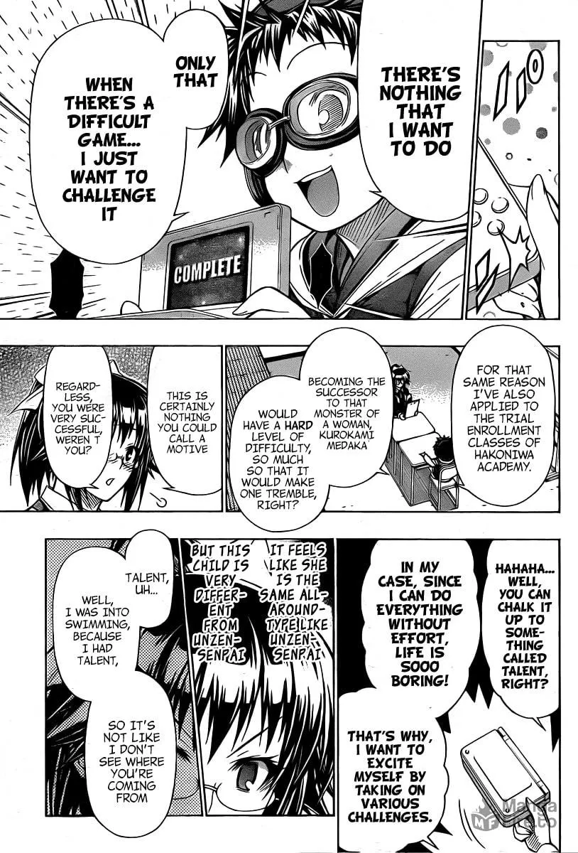 Read Medaka Box chapter 95 image 2 on Lezhin