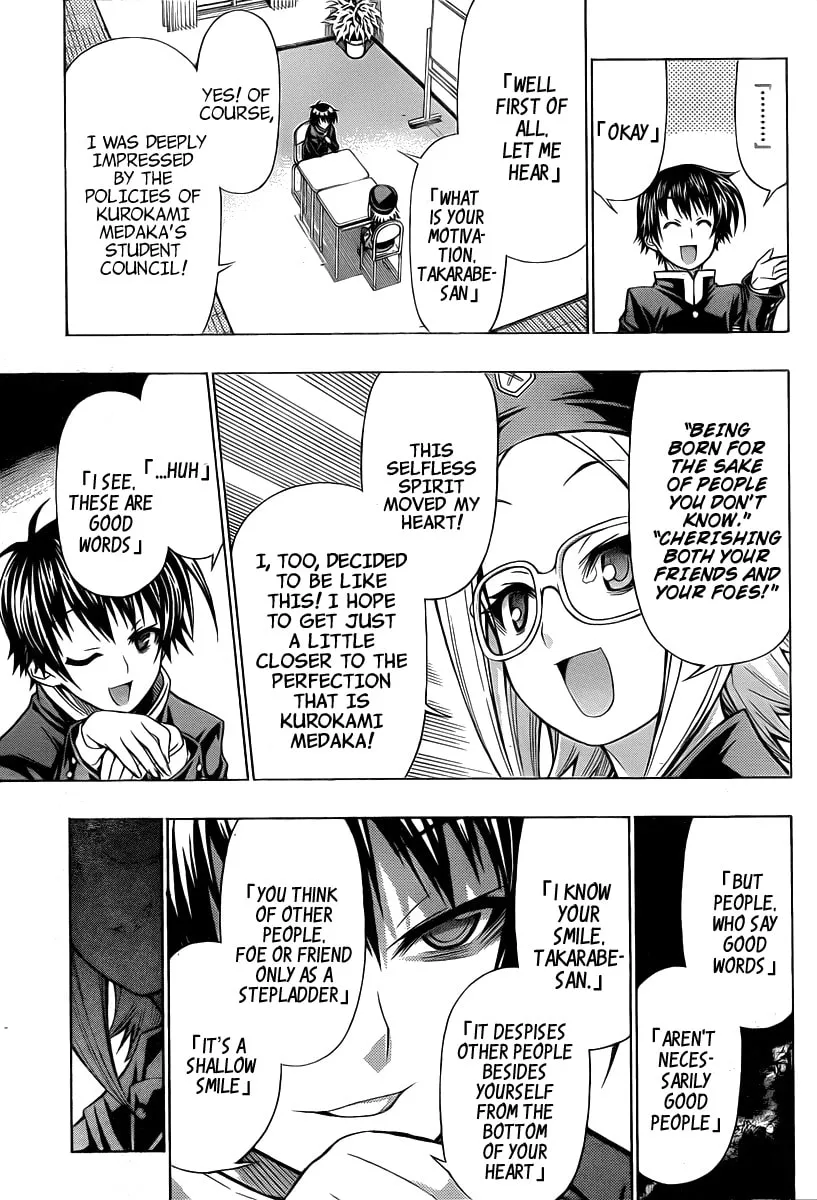 Read Medaka Box chapter 95 image 6 on Lezhin