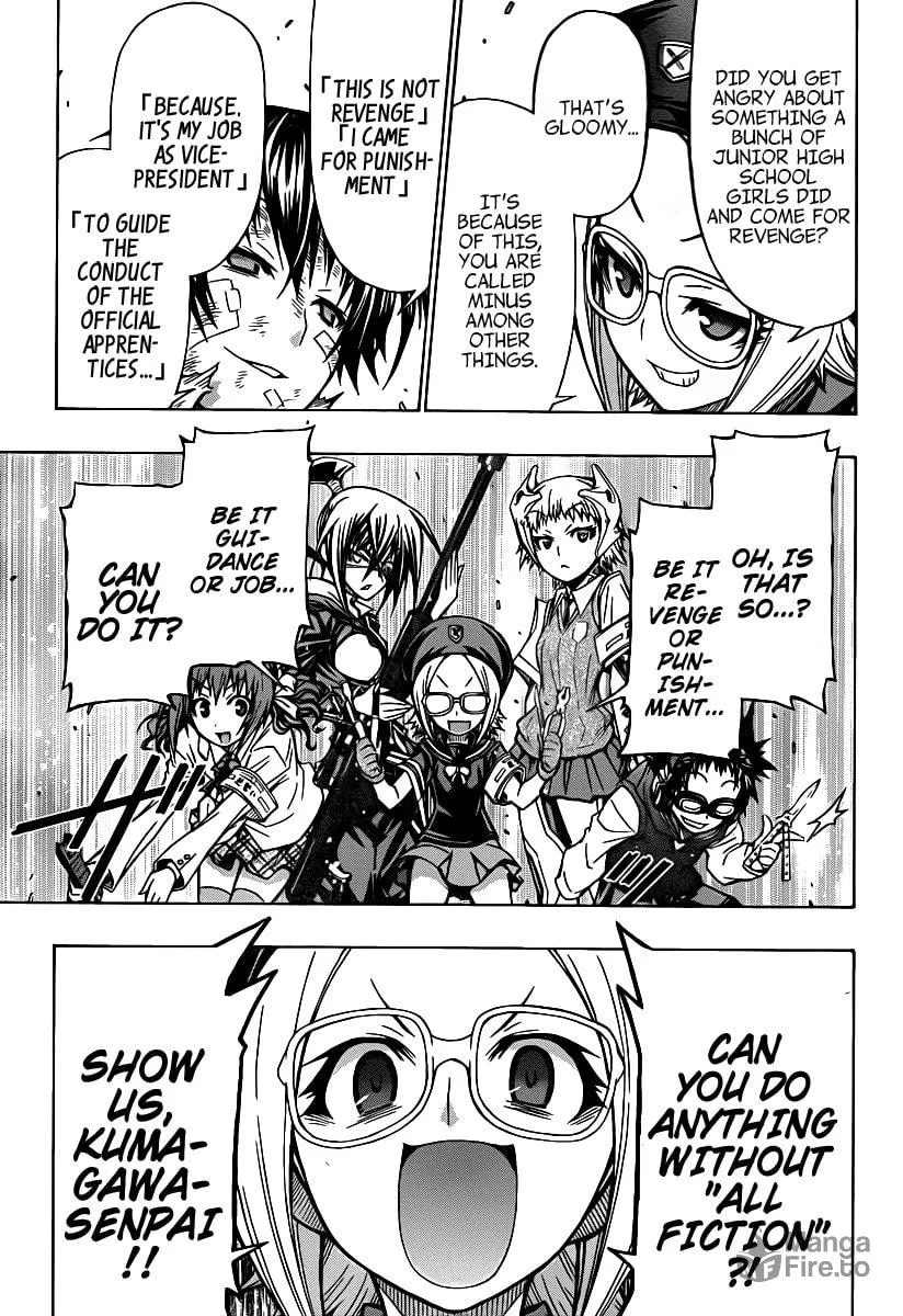 Read Medaka Box chapter 96 image 14 on Lezhin