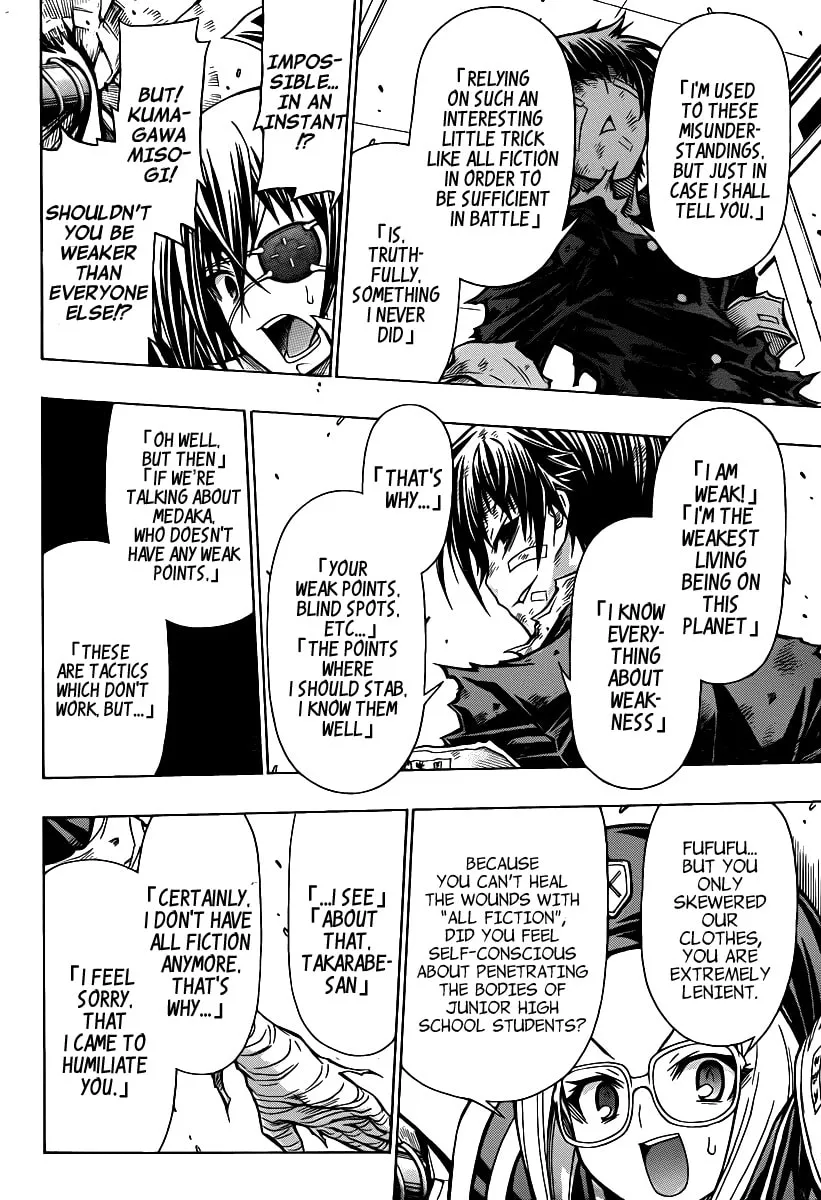 Read Medaka Box chapter 96 image 16 on Lezhin