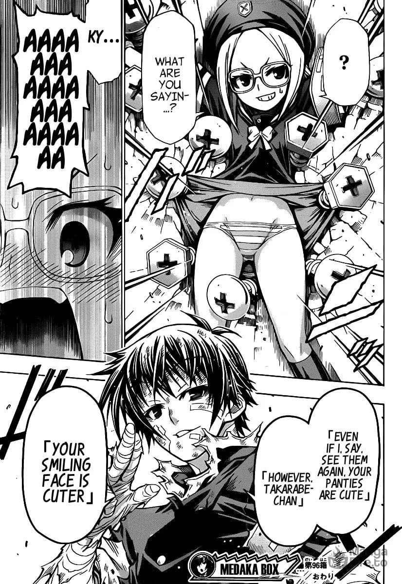 Read Medaka Box chapter 96 image 17 on Lezhin