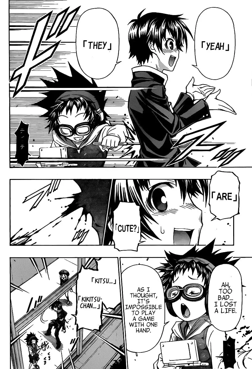 Read Medaka Box chapter 96 image 3 on Lezhin