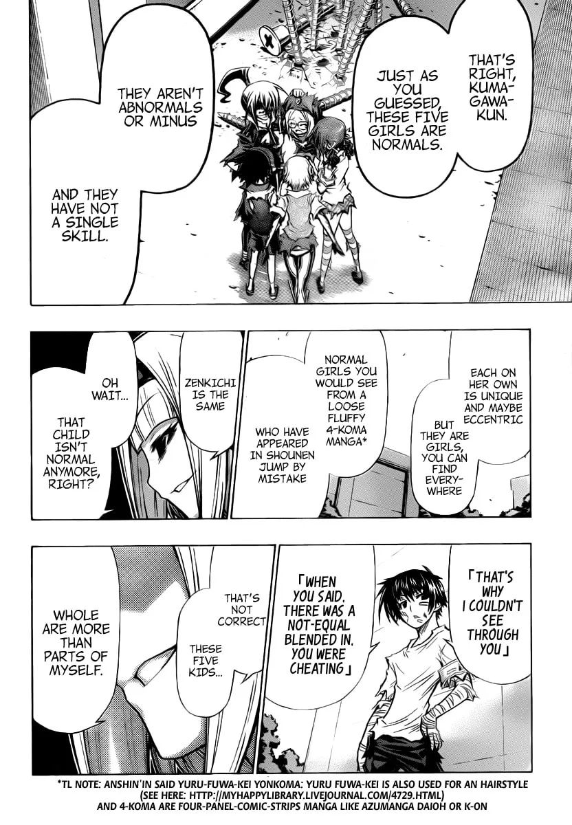 Read Medaka Box chapter 97 image 12 on Lezhin