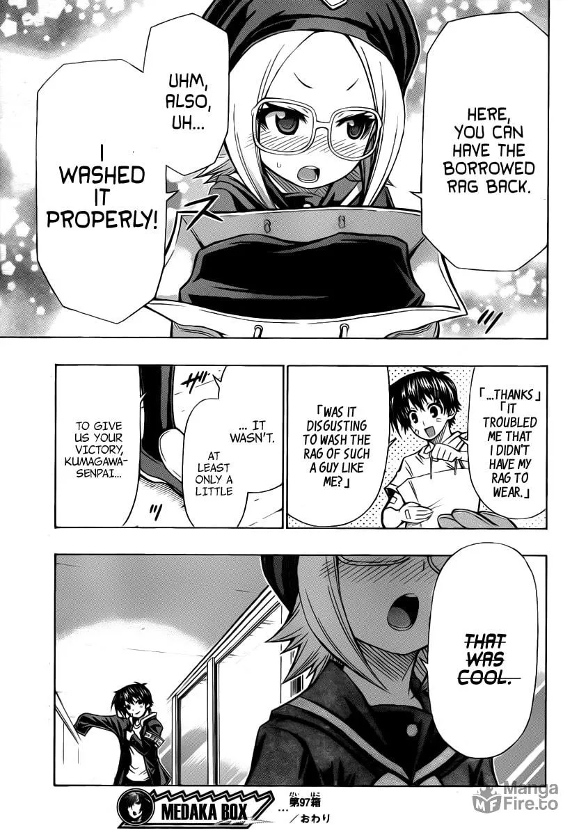 Read Medaka Box chapter 97 image 17 on Lezhin