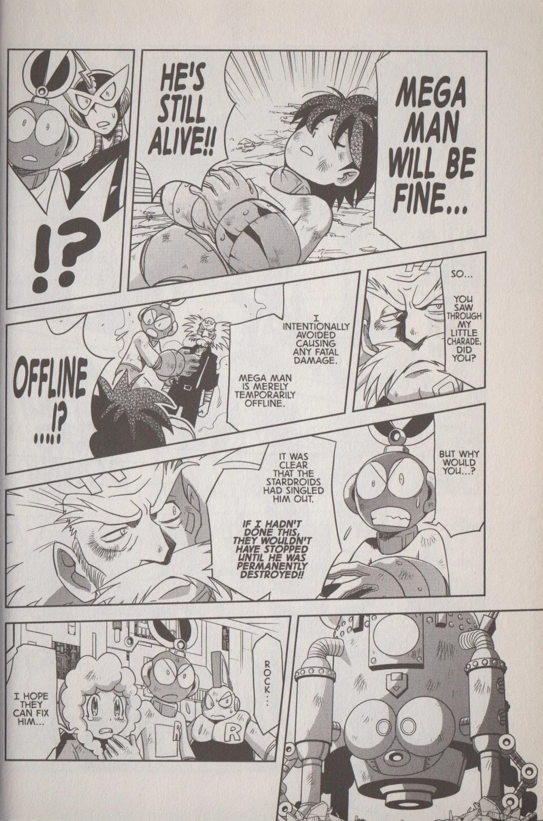 Read Mega Man Gigamix chapter 1.1 image 13 on Lezhin