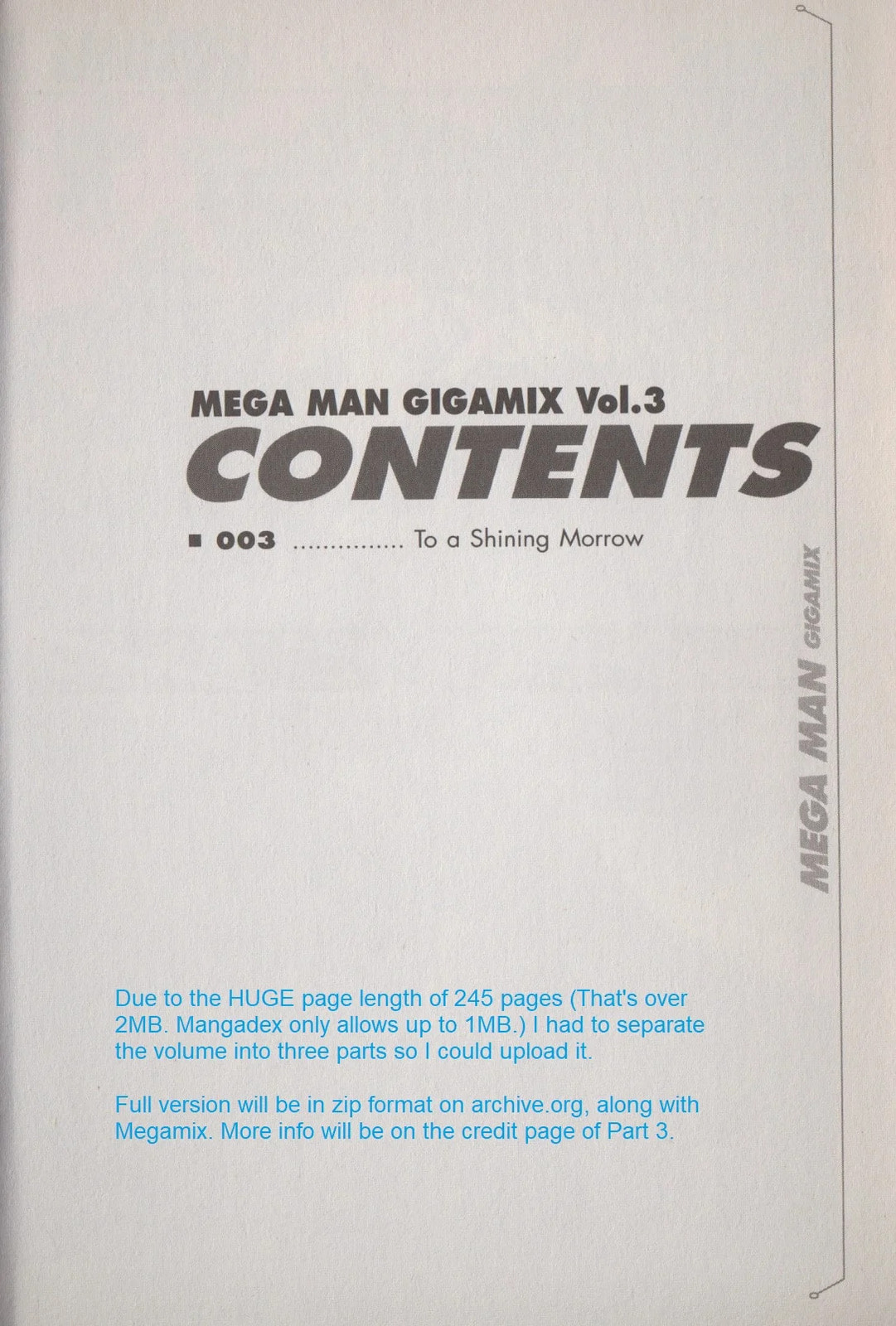 Read Mega Man Gigamix chapter 1 image 5 on Lezhin