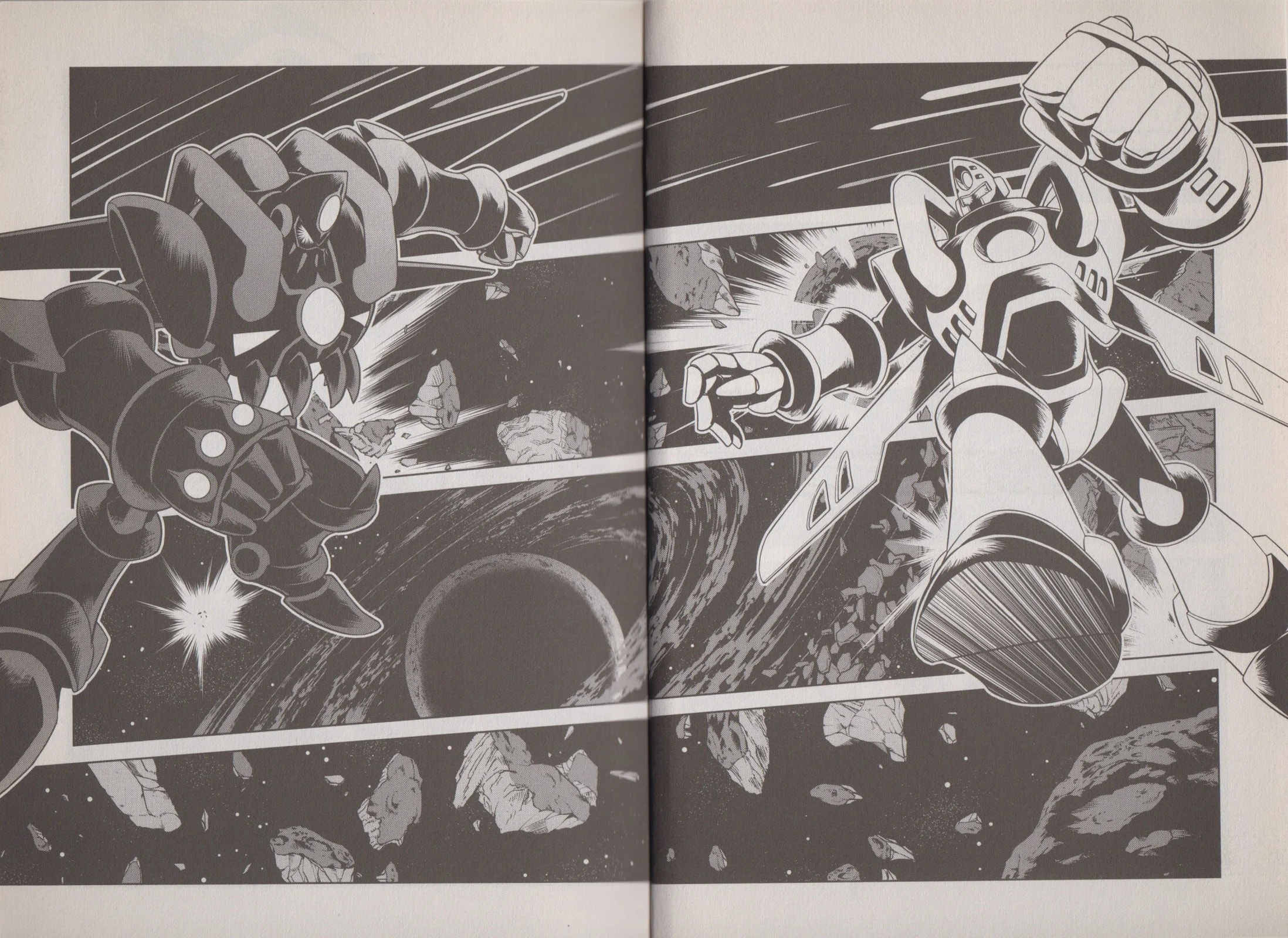 Read Mega Man Gigamix chapter 1 image 7 on Lezhin