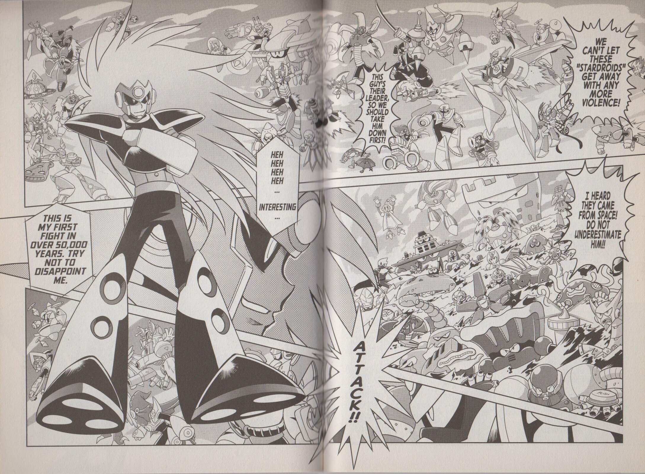 Read Mega Man Gigamix chapter 2 image 18 on Lezhin