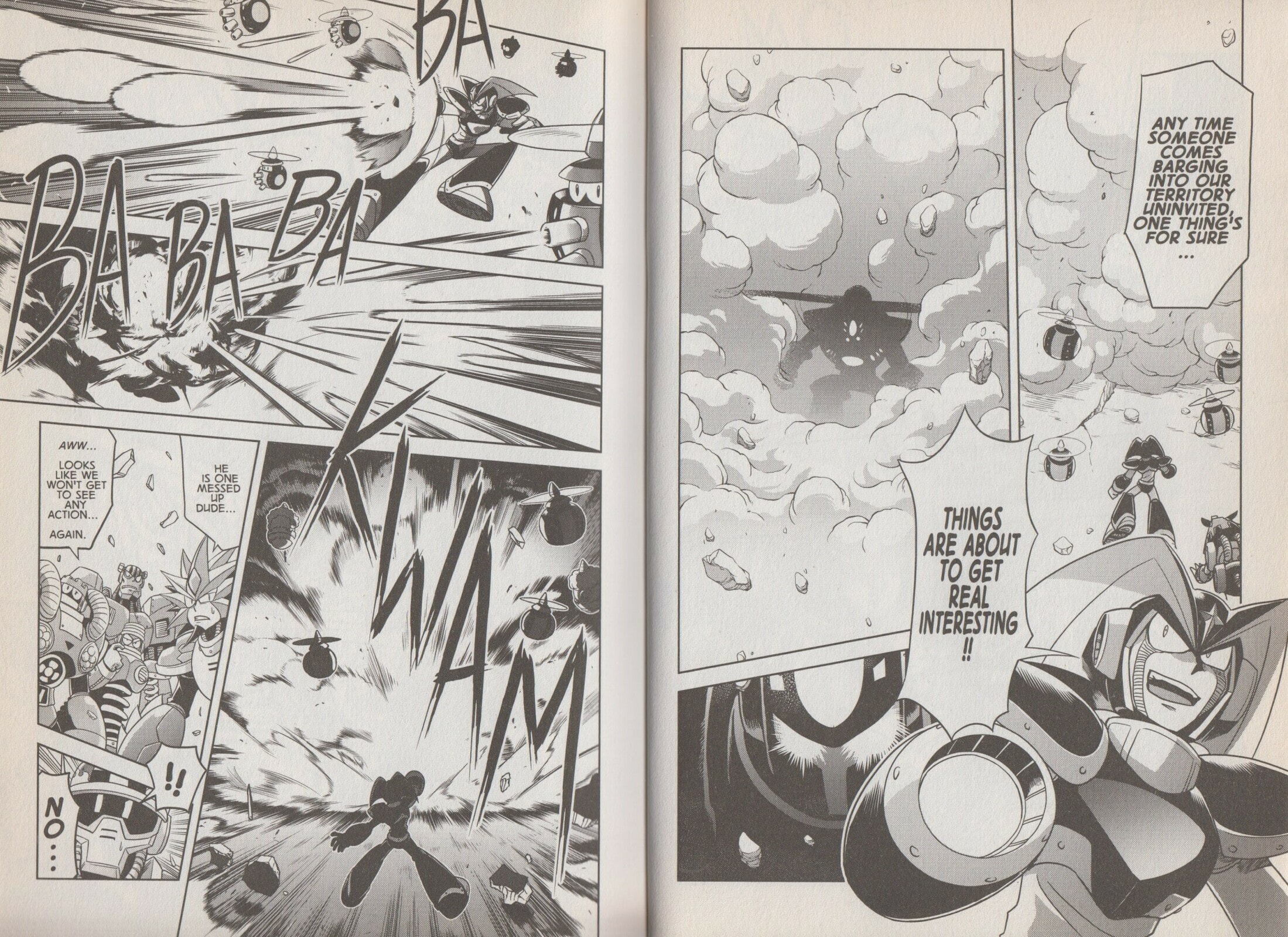Read Mega Man Gigamix chapter 3 image 10 on Lezhin