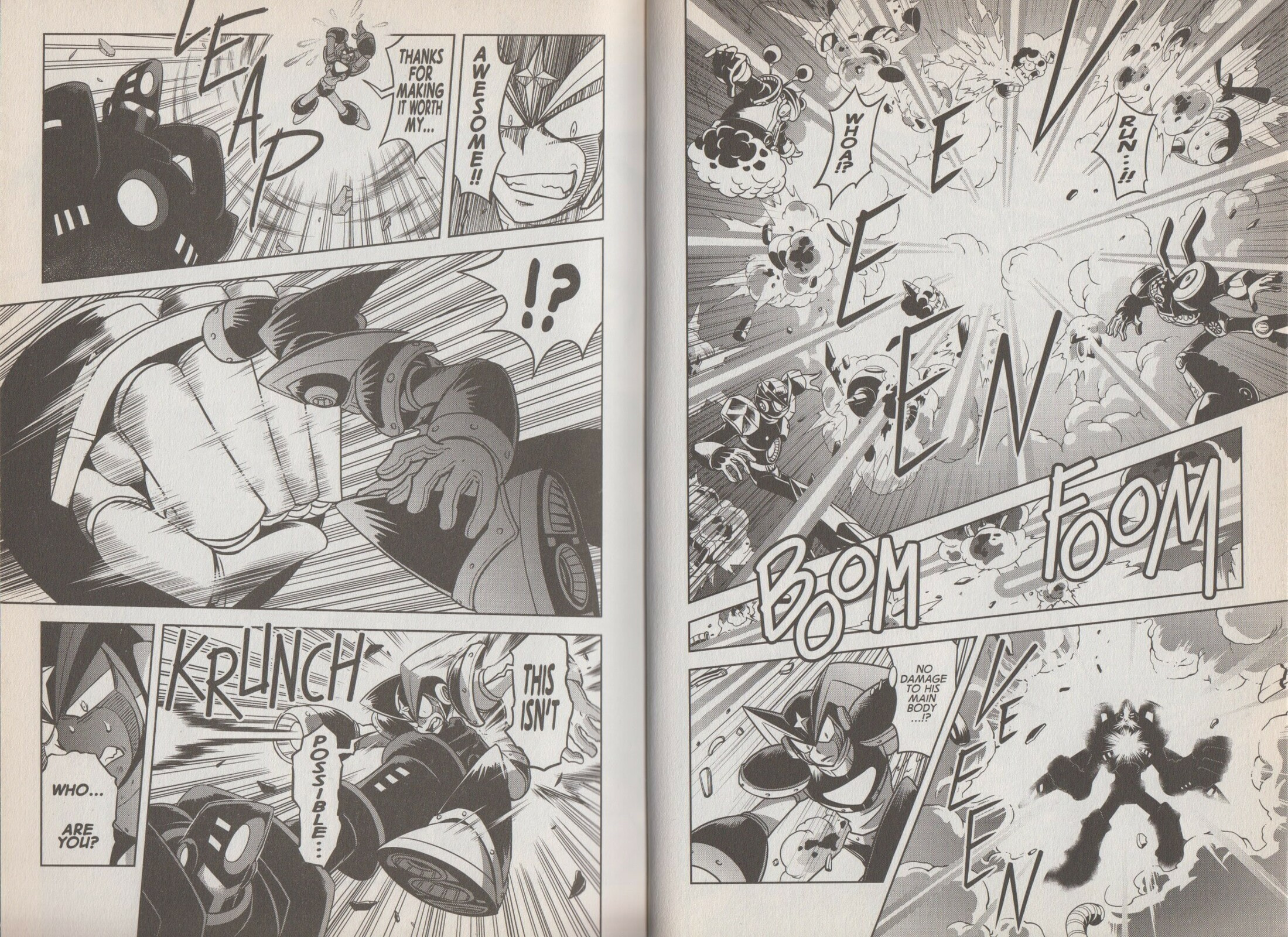 Read Mega Man Gigamix chapter 3 image 11 on Lezhin