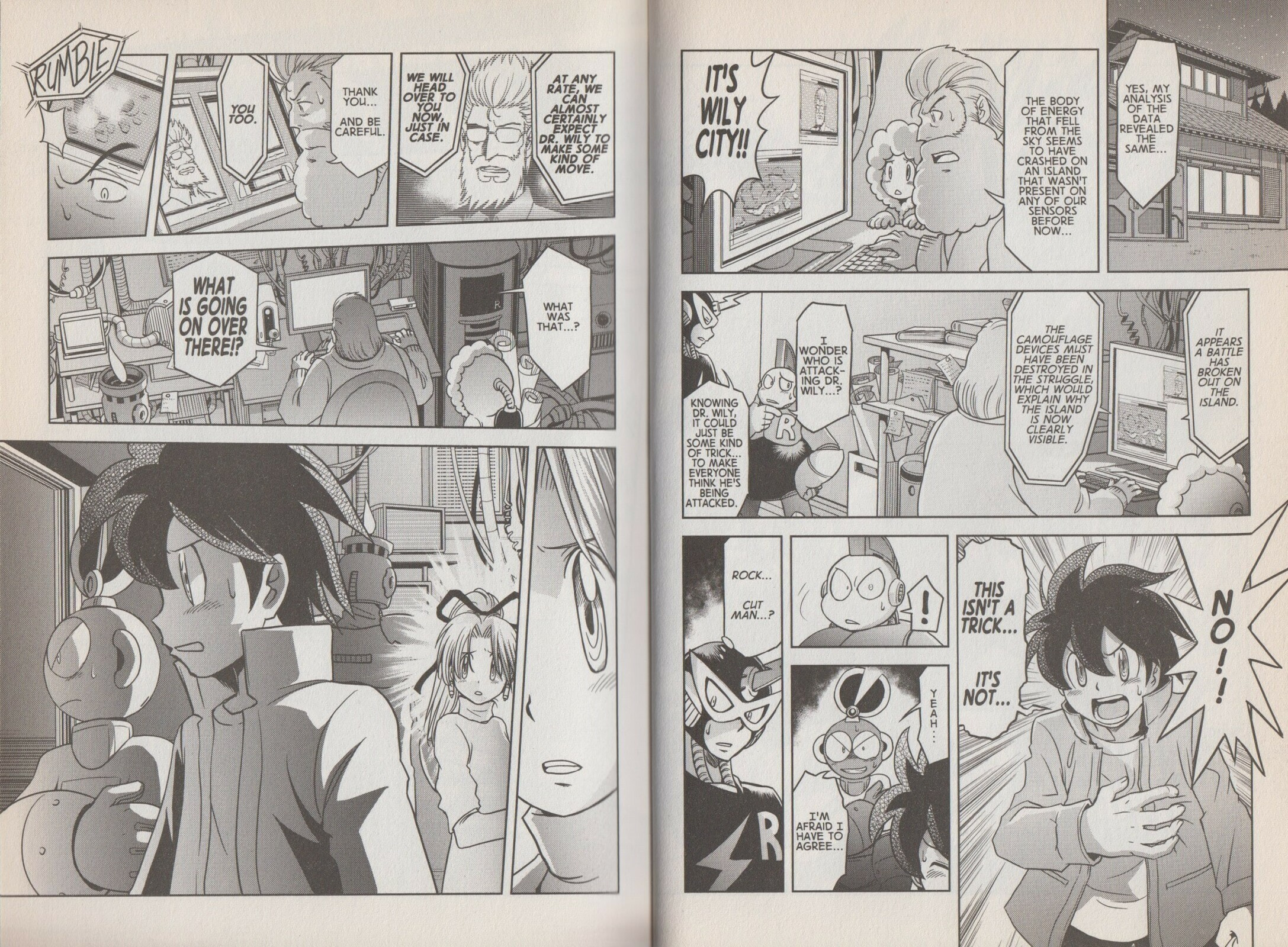 Read Mega Man Gigamix chapter 3 image 14 on Lezhin