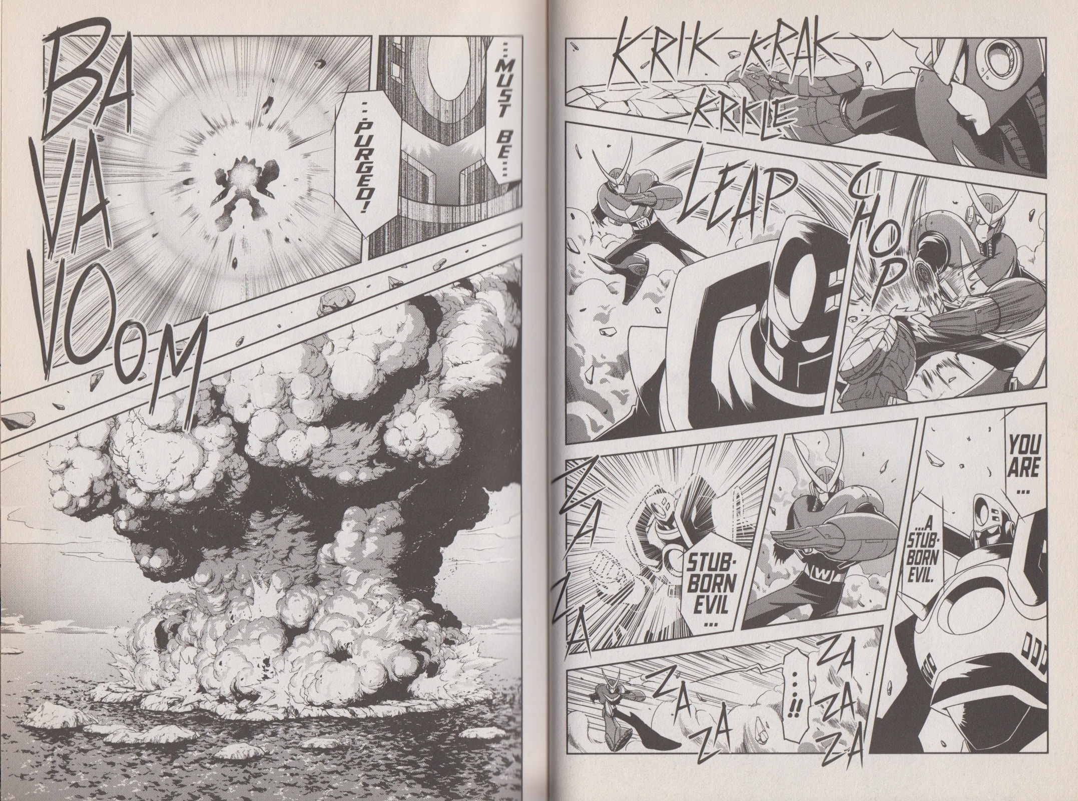Read Mega Man Gigamix chapter 3 image 24 on Lezhin