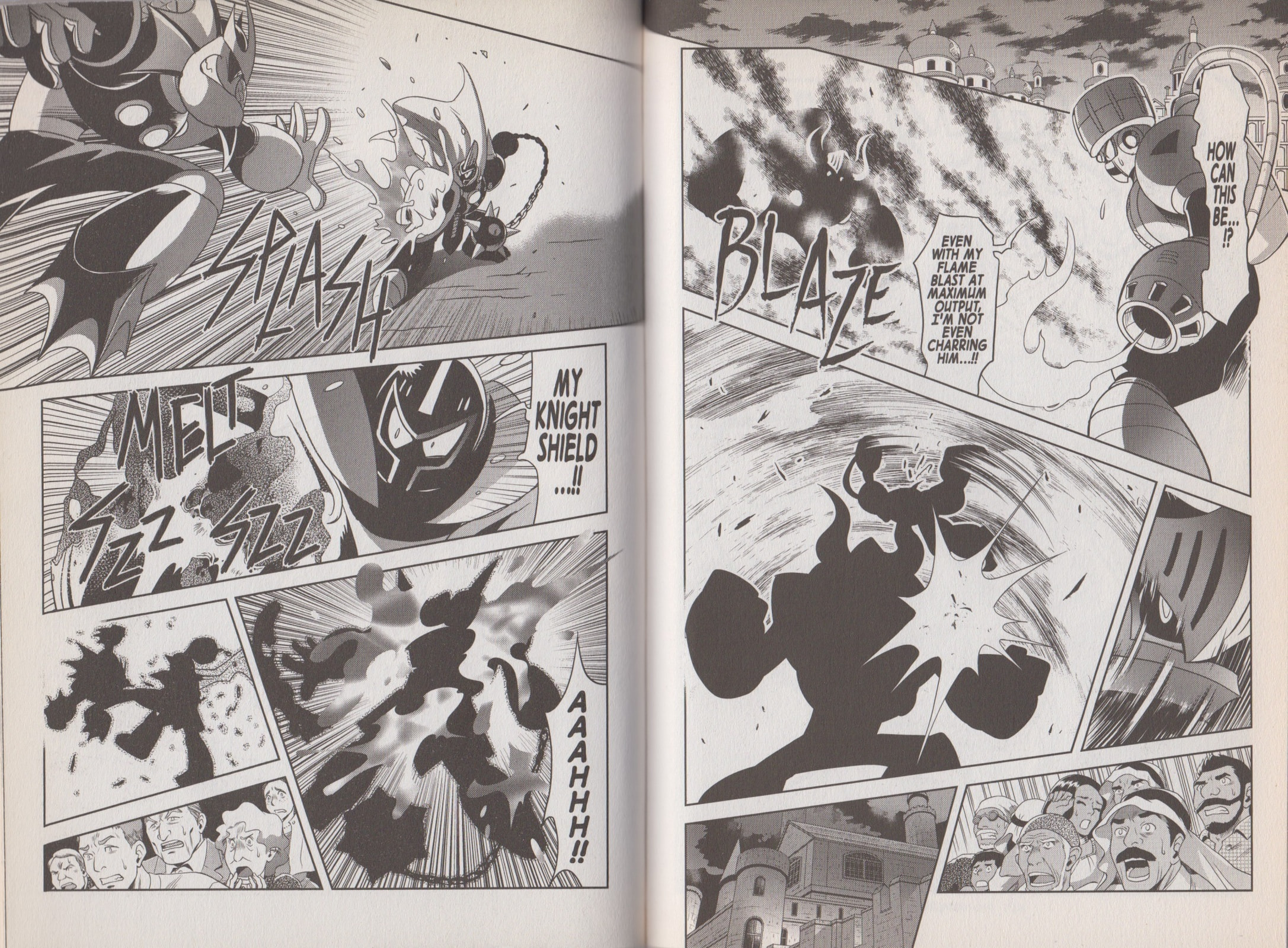 Read Mega Man Gigamix chapter 4 image 1 on Lezhin