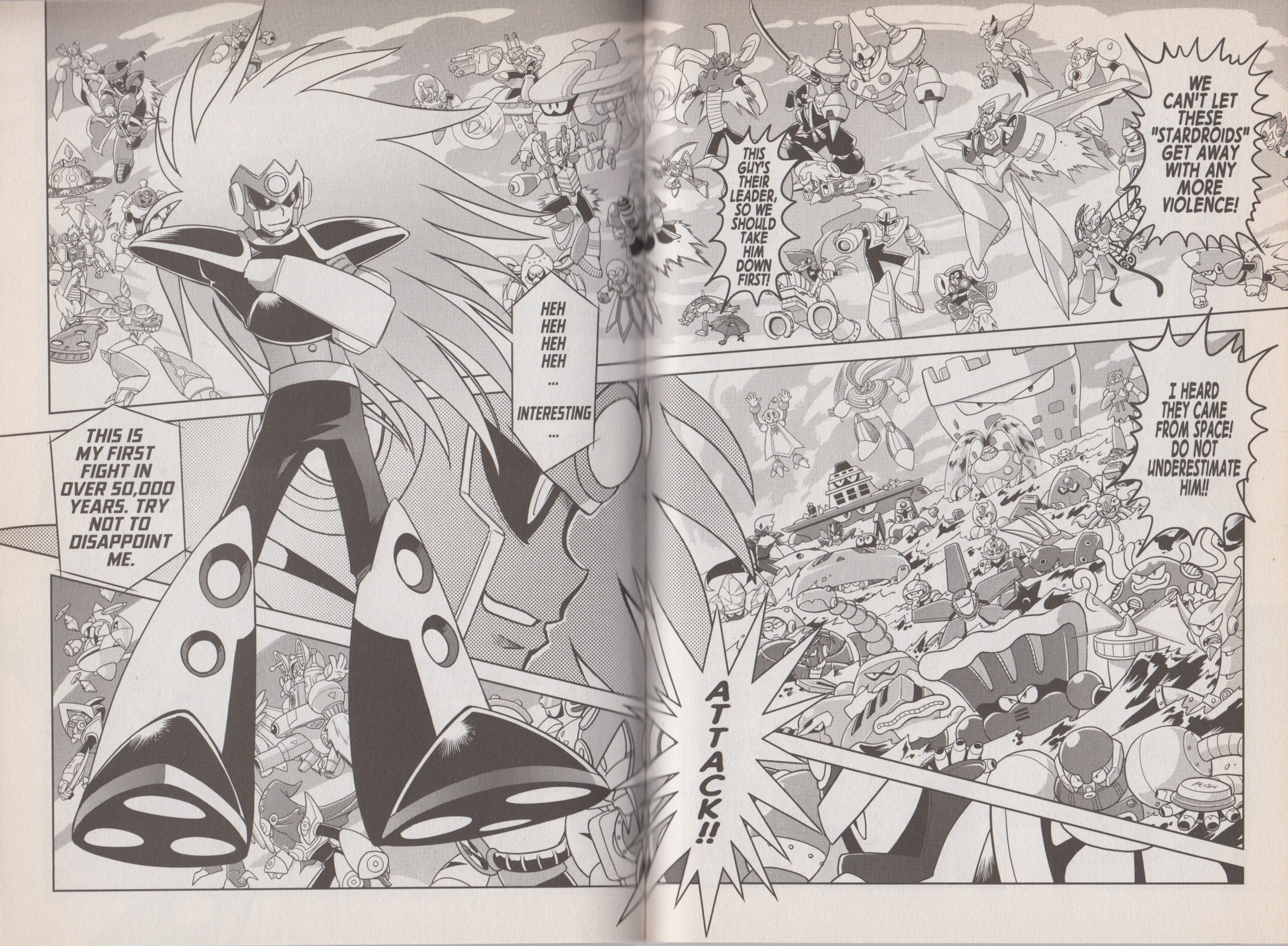 Read Mega Man Gigamix chapter 4 image 10 on Lezhin