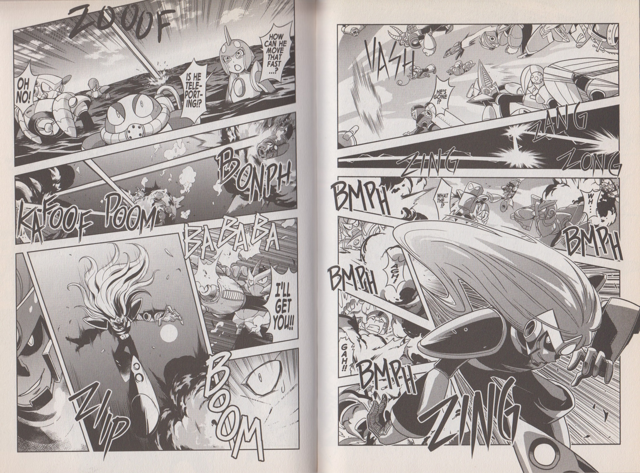Read Mega Man Gigamix chapter 4 image 11 on Lezhin