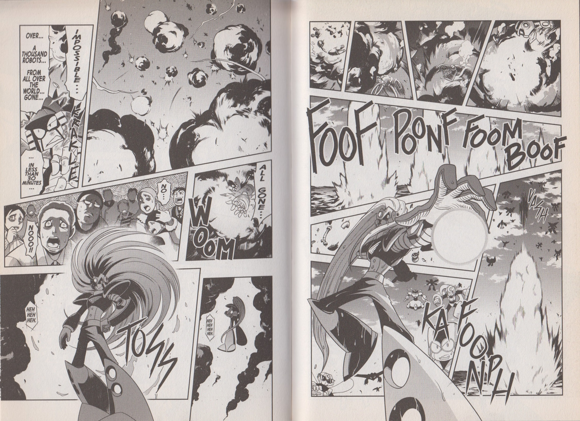 Read Mega Man Gigamix chapter 4 image 12 on Lezhin